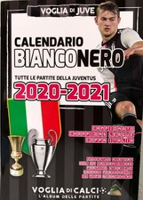 Calendario Bianco Nero Juve Juventus 2020 2021 Voglia Calcio Da Tavolo Partite