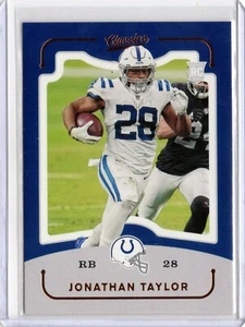 JONATHAN TAYLOR Colts 2020-2021 NFL PANINI CHRONICLES CLASSICS ROOKIE #12 - Picture 1 of 2