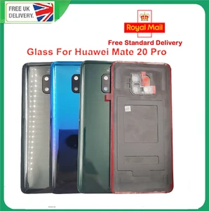 For Huawei Mate 20 Pro Replacement Rear Battery Cover Camera Lens Adhesive - Picture 1 of 10