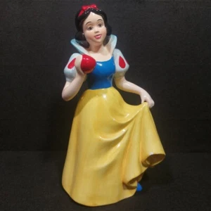 Estatuilla de cerámica grande blanca como las nieves de Disney de colección rara princesa manzana alta - Imagen 1 de 23