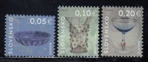 SLOVAKIA Glassware MNH set - Picture 1 of 1
