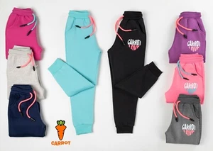 Girls Sweatpants Leggings Athletic Jogger Pants - Picture 1 of 14