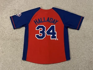 Philadelphia Phillies Roy Halladay MLB Genuine Merchandise Youth M 10-12 Jersey - Picture 1 of 15