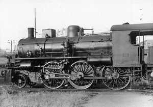 T28A) FOTOGRAFIA TRASPORTI TRENO ( LOCOMOTIVA A VAPORE ? ) - Imagen 1 de 2