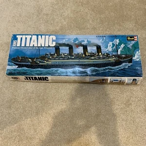RMS Titanic Ocean Ship Toy Plastic Hobby Model Kit Scale 1/570 Revell H-445 - Picture 1 of 23
