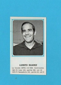 PANINI CALCIATORI 1978/79-Figurina n.500-LUISITO SUAREZ-NEW VELINA