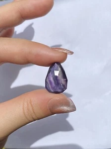Excellent AAA+ Natural Rainbow Multi Color Fluorite Faceted Pear Fancy Cut Loose - Picture 1 of 7
