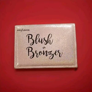 Profusion Blush & Bronzer Set Light Bronze 8 Tones 3 Size Brushes with Mirror - Picture 1 of 4