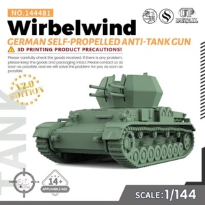 SS144481V2.0 1/144 Military Model Kit German Wirbelwind Self-Propelled Anti-Tank - Picture 1 of 5