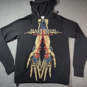 Mastodon Band Hoodie Size XS Color Black APX Blood Mountain Concert Tour Zip - Picture 1 of 9