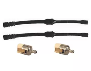 2 líneas de combustible y filtros para McCulloch Super Pro 60 Mac 55 700 1010 10-10 555 1-10 - Imagen 1 de 1