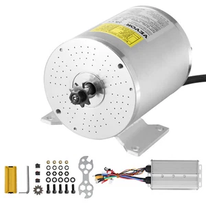 3000W Electric Brushless DC Motor Kit 72V 4900rpm Motor with Upgraded Controller - Picture 1 of 12