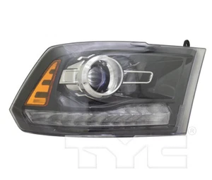 TYC Right Side Halogen Headlight for Ram 1500 Classic 2500 3500 2016-2019 Models - Picture 1 of 3