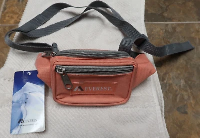Bolsa de cintura Everest rosa salmão nova com etiquetas - Imagem 1 de 4