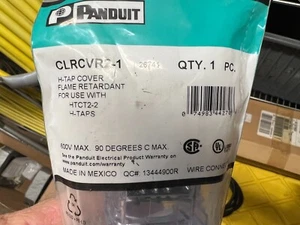 9 New Panduit H-Tap Clear Cover CLRCVR2-1 - Picture 1 of 2