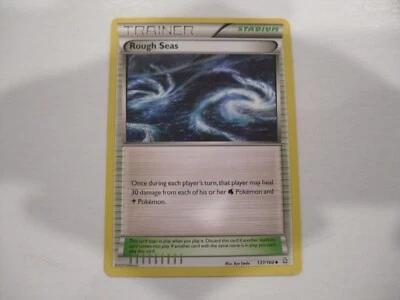 2015 Primal Clash Set Pokemon Card 137  Rough Seas - Image 1 of 2