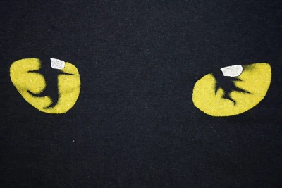 Vintage T-Shirt Size XS/S 80s Original Cats Musical Shirt Front Back c.1981-1982 - Image 1 of 4