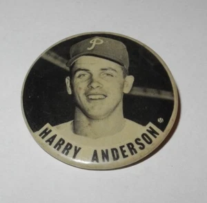 1950 Baseball Harry Anderson Philadelphia Phillies Souvenir World Series Pin - Picture 1 of 2