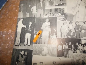 Johnny Mathis/Lee Mariwether Origen 1952 Washington High School Anuario/Califa. - Imagen 1 de 4