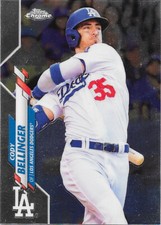 2020 Topps Chrome #77 Cody Bellinger - Los Angeles Dodgers