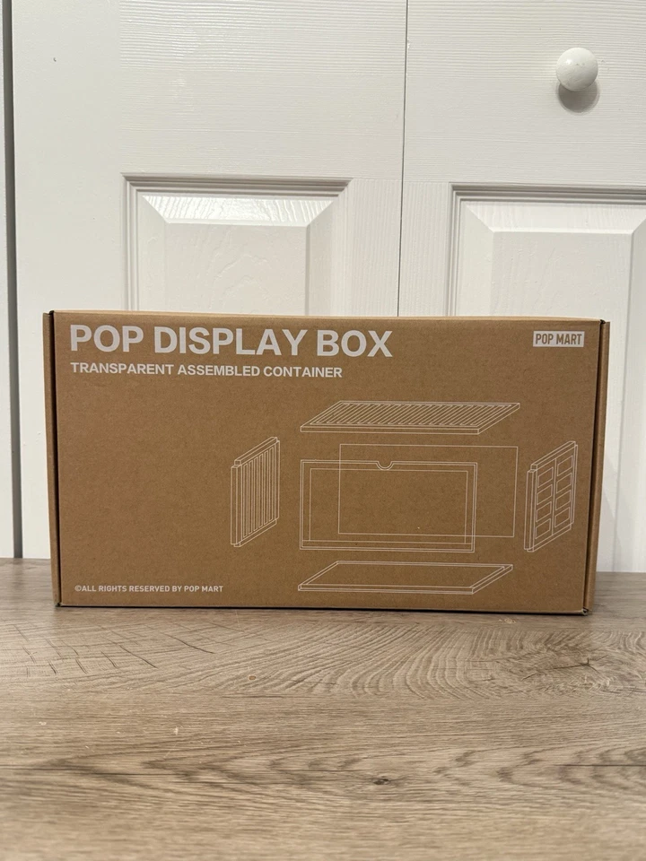 POPMART POP MART 100% Caja de Exhibición Contenedor NUEVO Foto 1 de 2