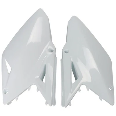 Paneles laterales UFO blancos para Suzuki RMZ450 2008-2017 Foto 1 de 2