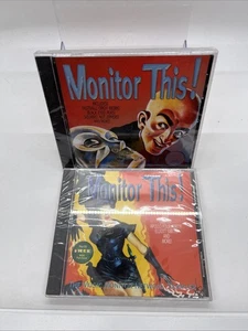 Lot of 2 Brand New Promotional CD Monitor This Music Monitor Network Sample - Bild 1 von 5