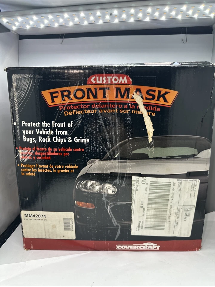 Máscara/sujetador frontal NIOB Covercraft ajuste personalizado Lincoln LS 2000-02 DESCONTINUADO Foto 1 de 4