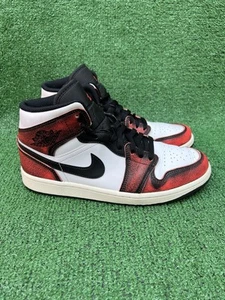Air Jordan 1 Mid Wear-Away Chicago DV9565-006 para hombre talla 9 usado sin caja - Imagen 1 de 18