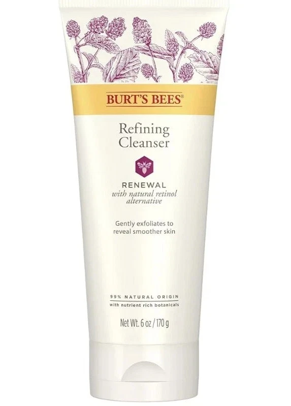 Limpiador refinador Burt's Bees RENEWAL (sellado) - hibisco y manzana 6 oz / 170 g Foto 1 de 1