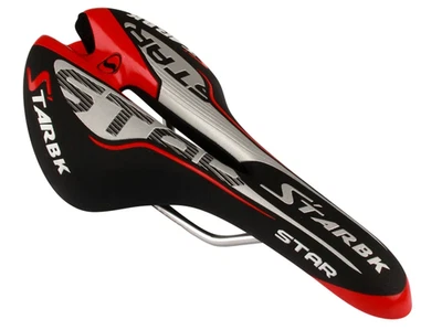 Almofada de assento de bicicleta à prova de derrapagem peças de bicicleta bicicleta bicicleta de montanha de estrada, vermelha - Imagem 1 de 4