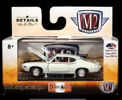 M2 Machines 69 1969 Pontiac GTO Judge Detroit-Muscle Collectible Car R42 18-04 W - Image 1 of 2