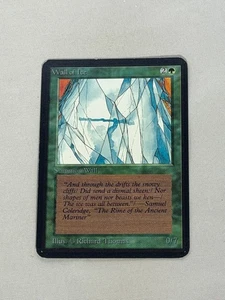 MTG Wall of Ice Alpha Magic the Gathering - Bild 1 von 2