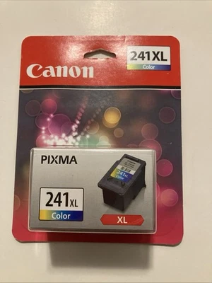 Cartucho de tinta tricolor fino genuino Canon CL-241 XL 241XL nuevo sellado Foto 1 de 4