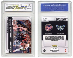2025 Panini CLARK / BUECKERS #1 WNBA Picks Dual Rookie Card RC #146 GEM-MINT 10 - Picture 1 of 4
