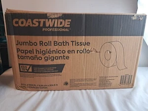 Jumbo Roll Bath Tissue 2-ply White 6 rolls/case Coastwide Professional - Picture 1 of 2