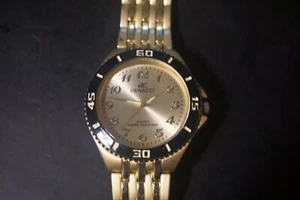 Mens Goldtone Denacci watch - Picture 1 of 2