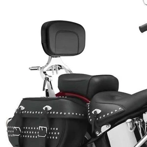 MOFUN Multi-Purpose Passenger Driver Backrest For Harley Heritage Softail 00-17 - Picture 1 of 17