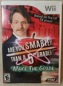 Are You Smarter Than a 5th Grader Make the Grade (Nintendo Wii, 2008) - Imagen 1 de 3