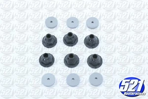 Quarter Panel End Cap Endcap Fasteners Nuts Fits 68 69 70 Dodge Charger Mopar - Imagen 1 de 1