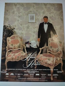 Publicidad impresa vintage internacional orgullo pared diseño interior Hasi Hester - Imagen 1 de 4