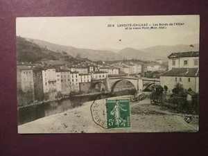 CPA 43 LAVOUTE CHILHAC - Les Bords de l'Allier et Le Vieux Pont - Imagen 1 de 2