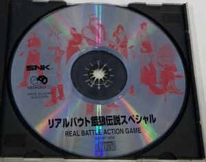 Sega Mega CD Real Bout Garou Densetsu Fatal Fury Special Japan w/ Box 0189 SP - Picture 1 of 2