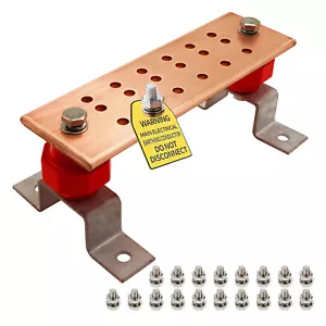 Copper Grounding Bar Kit,Copper Bus Bar Ground Bus Bar - Picture 1 of 43