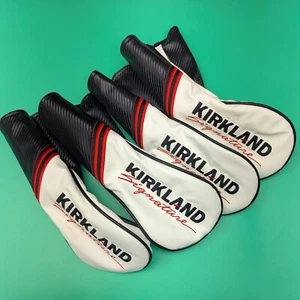 Kirkland Signature Black/White/Red Slip-On Driver Head Cover 9.9/10 CONDITION - Picture 1 of 3