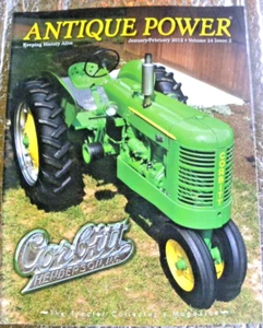 Antigua revista Power The Tractor Collectors enero febrero 2012 Corbitt Hend - Imagen 1 de 4
