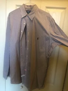 Mens Ralph Lauren button down size XLT dress shirt - Bild 1 von 4