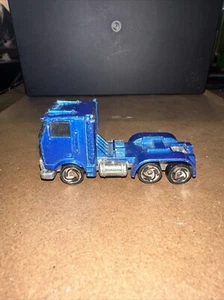 Vintage 1986 Mattel Hot Wheels Kenworth Semi Cab / Malaysia (Loose) - Picture 1 of 6