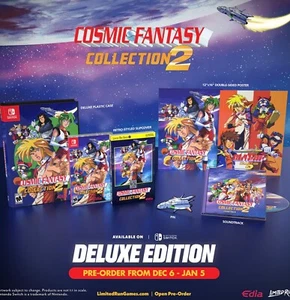 Cosmic Fantasy Collection 2 edición DELUXE LRG #268 Nintendo Switch EE. UU. ESRB NUEVO - Imagen 1 de 6