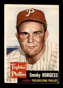 1953 Topps #10 Smoky Burgess SP G/VG X2806900